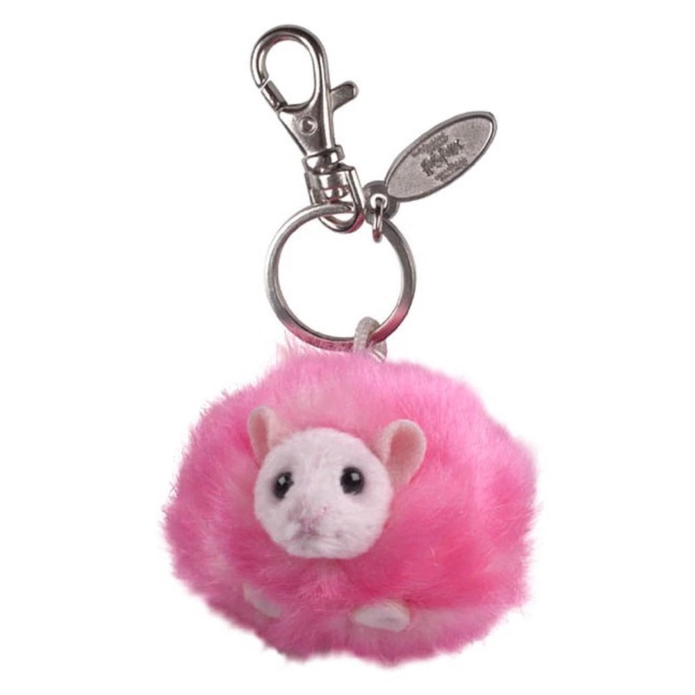 🆕 Harry Potter Pink Pygmy Puff Plush Keychain (Universal Studios Orlando)